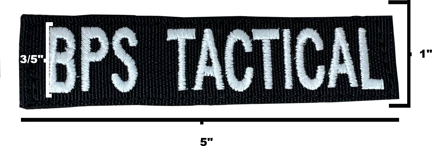 Custom Embroidered Name Tapes with Velcro®