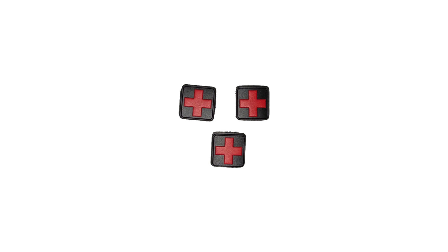 Med Cross PVC Patch (Set of 3)